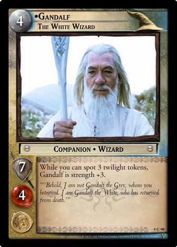4C90 Gandalf, The White Wizard