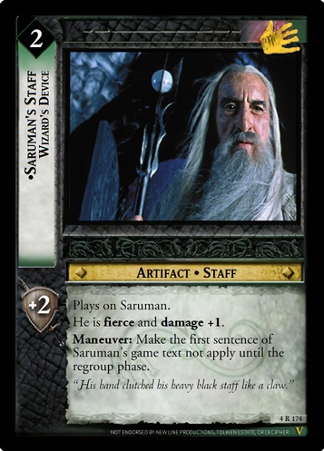 4R174 Saruman's Staff, Wizard's Device