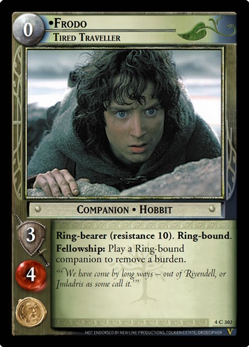 4C302 Frodo, Tired Traveller