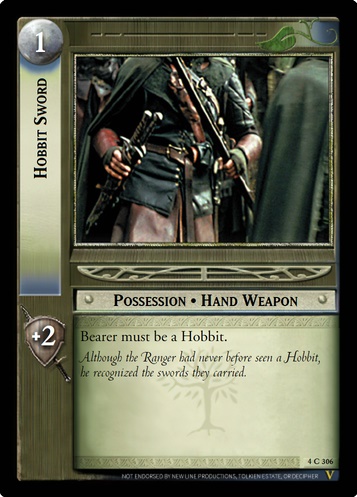 4C306 Hobbit Sword