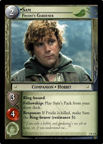 4R315 Sam, Frodo's Gardener